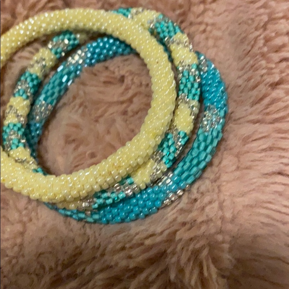 Bracelet stack!